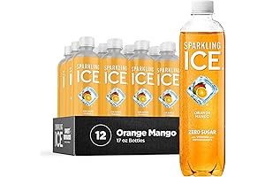 Sparkling Ice Orange Mango: Zero Sugar, Vitamin-Enriched Sparkling Water