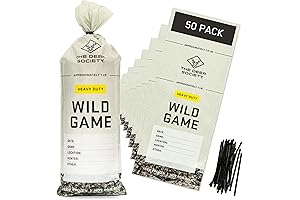Wild Game Bags for Freezer Storage - 2X Thicker and Extra Strong