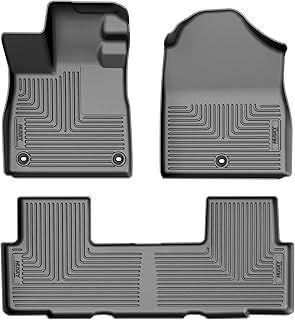 Husky Liners Weatherbeater Floor Mats | Fits 2026 Honda Passport | Front & Rear, 3-pc Black - 96131