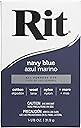 Rit Dye 3-30 Powdered Fabric Dye, Navy Blue