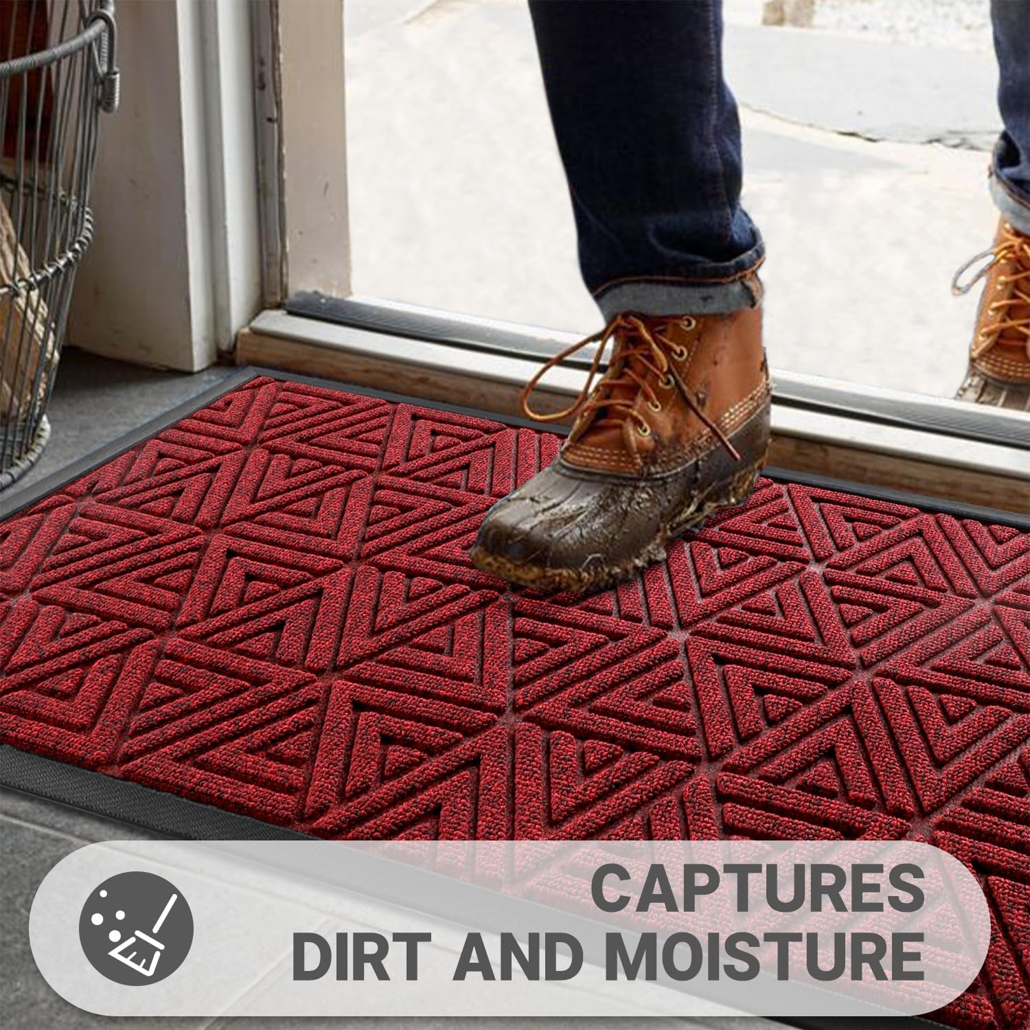 Yimobra Door Mat Outdoor Entrance - Image 4