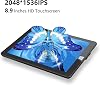 W100 Mini Laptop Windows 11 Processor 8 9 inch HD Touch Screen (1536 x 2048 IPS) with Detachable Keyboard 4GB RAM 64GB ROM Business Study and Entertainment (QWERTZ German)