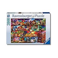 Ravensburger - Puzzle 2000 Pezzi Miracoloso Mondo Dei Libri | Puzzle 2000 Pezzi |