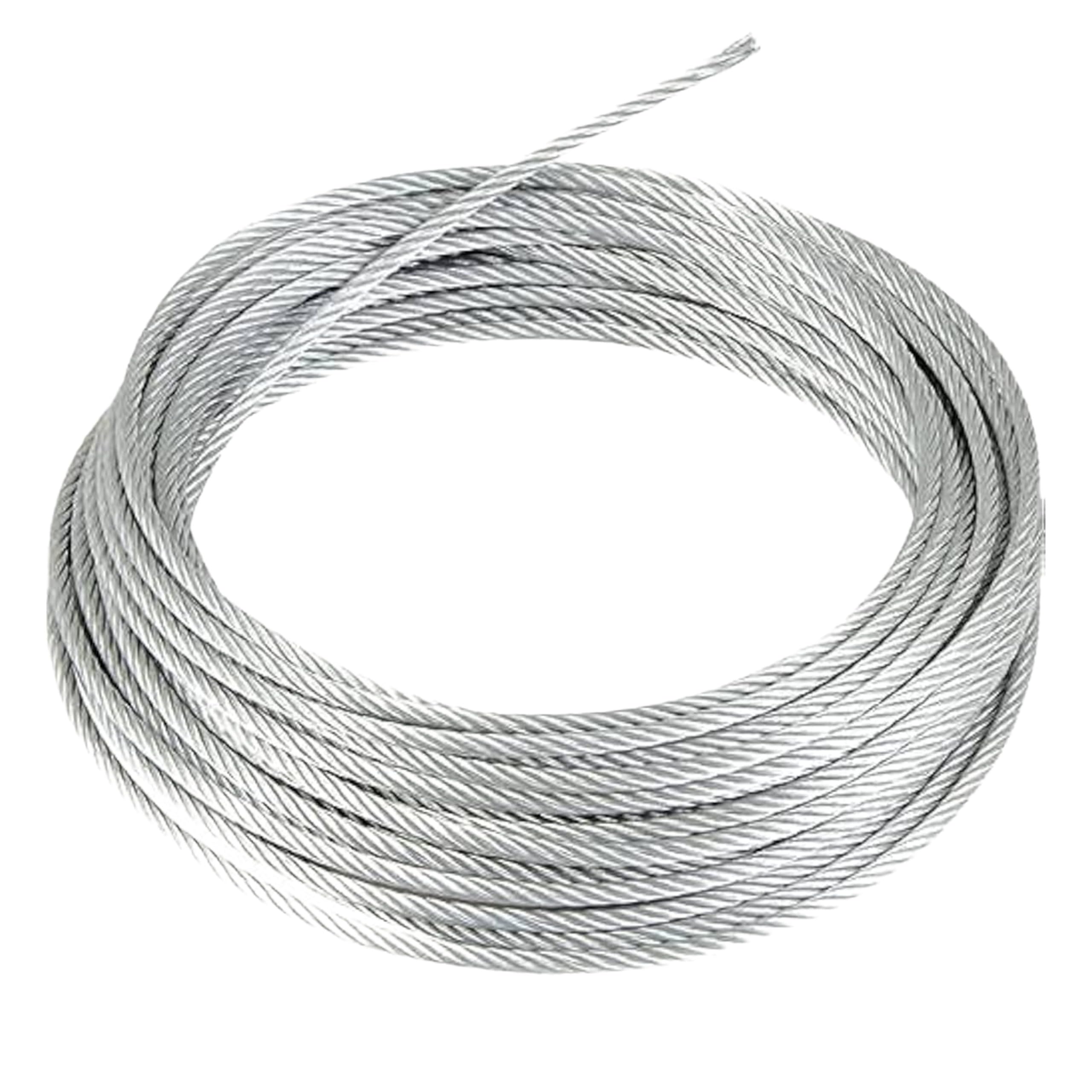 Sparesdeal 304 Stainless Steel Wire Rope 1MM Thickness for Hoisting, Hanging Stage Lights, Cable Railing, Gym Rope, Car Towing, Hanging Photos, Marine, Aircraft (10 Mtrs)-image-47