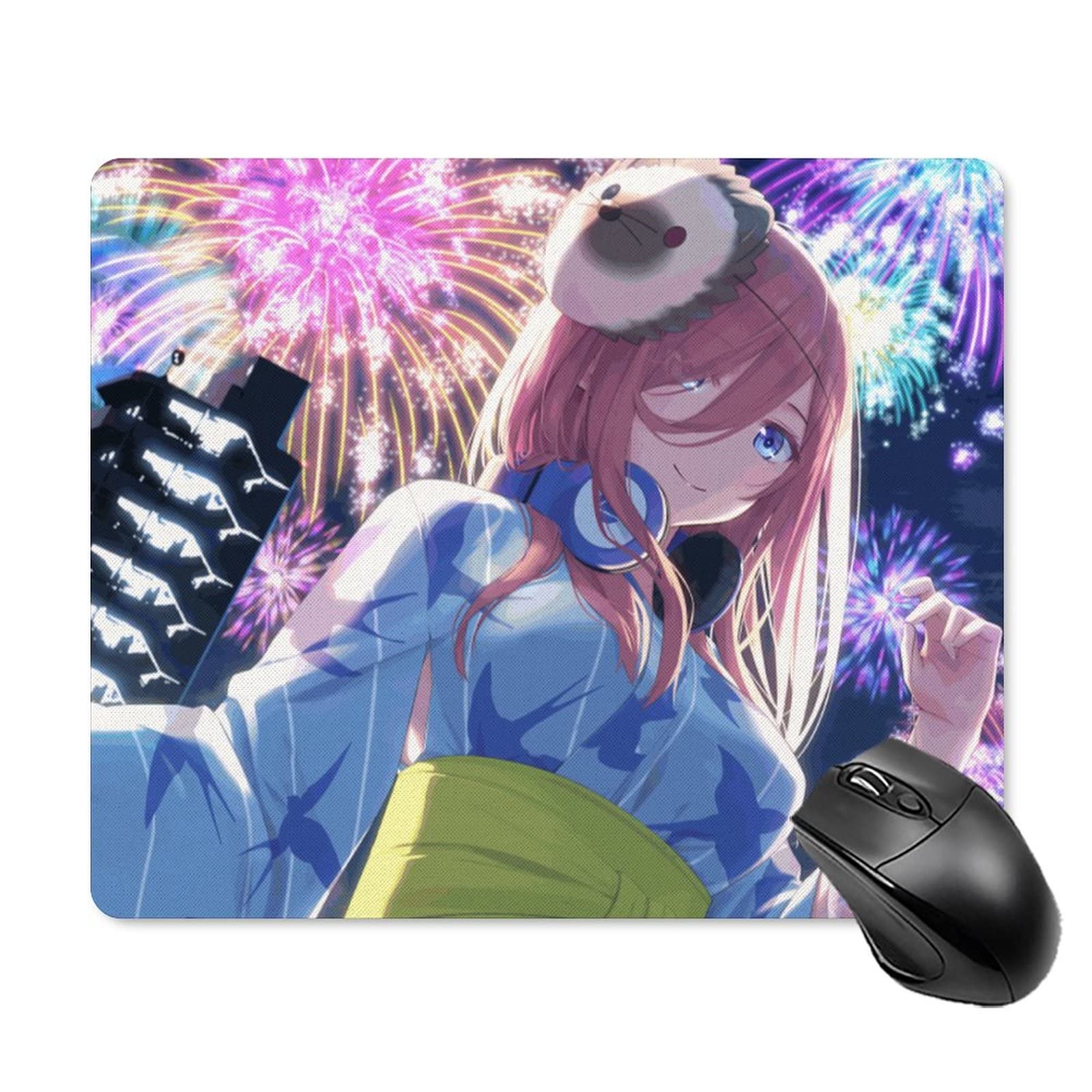 五等分の花嫁 マウスパッド 五等分の花嫁 ゲーミングマウスパッド＿中野三玖/カレッジスタイル