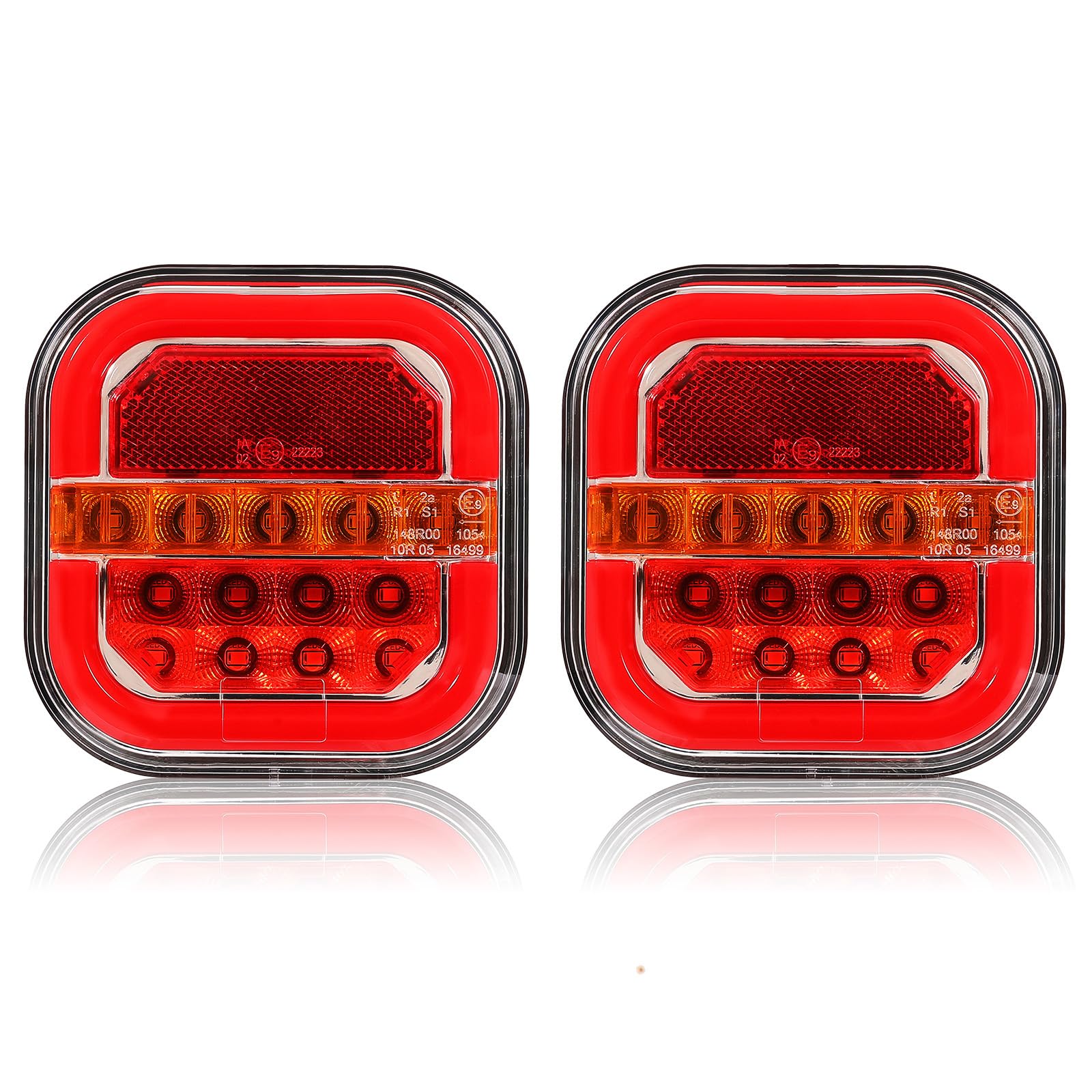 LED Achterlicht Met Dynamisch Knipperlicht 6 Functies