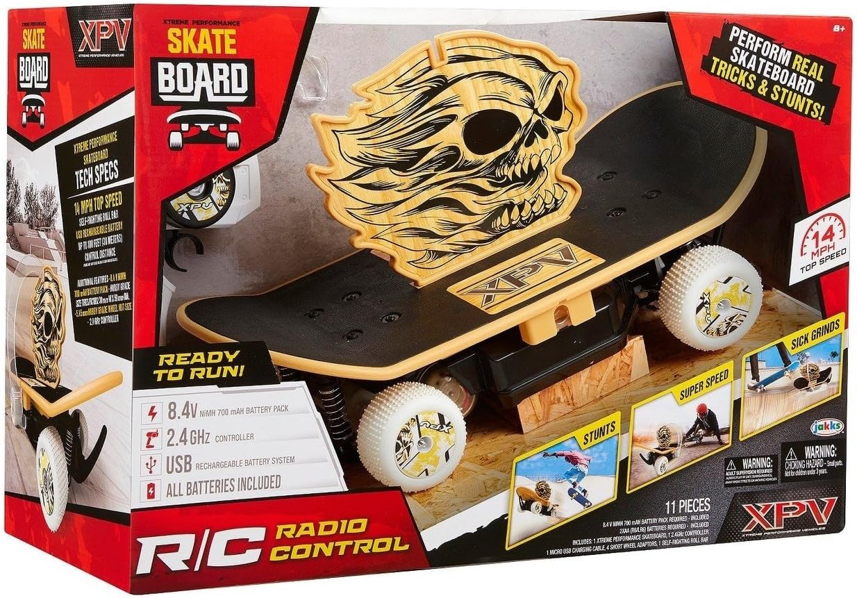 Xtreme Performance Remote Control Skateboard - 2.4 GHz