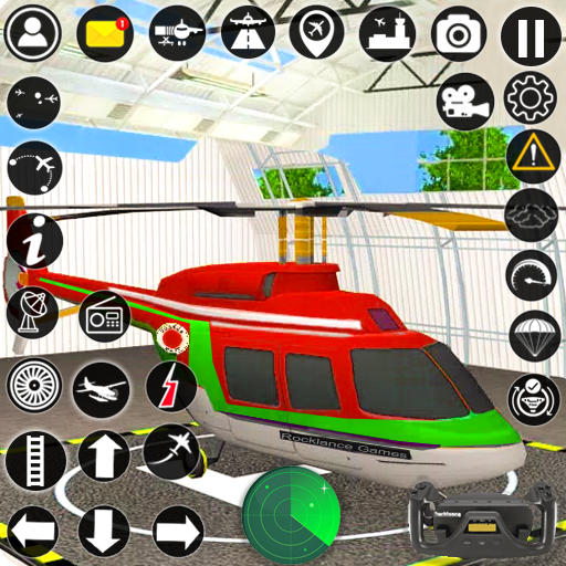 Hubschrauber 3D Flug Simulator Rettung Zerhacker Heli Spiel