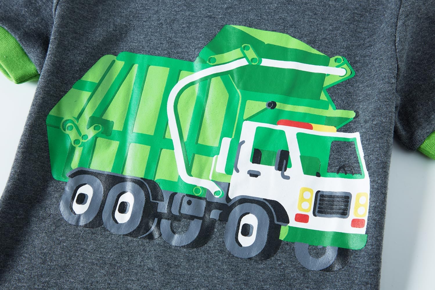 Popshion Boys Pajamas 100% Cotton Toddler Clothes Summer Pjs for Boy Planet Dinosaur Sleepwear Kids Short Sets 2-10 Years - Image 6