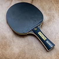 Vista 8 de STIGA Bullet Ping Pong Paddle – 5-ply Extra Light Blade – 2mm Premium Sponge – Flared Handle for Masterful Grip – Performance Table Tennis Racket