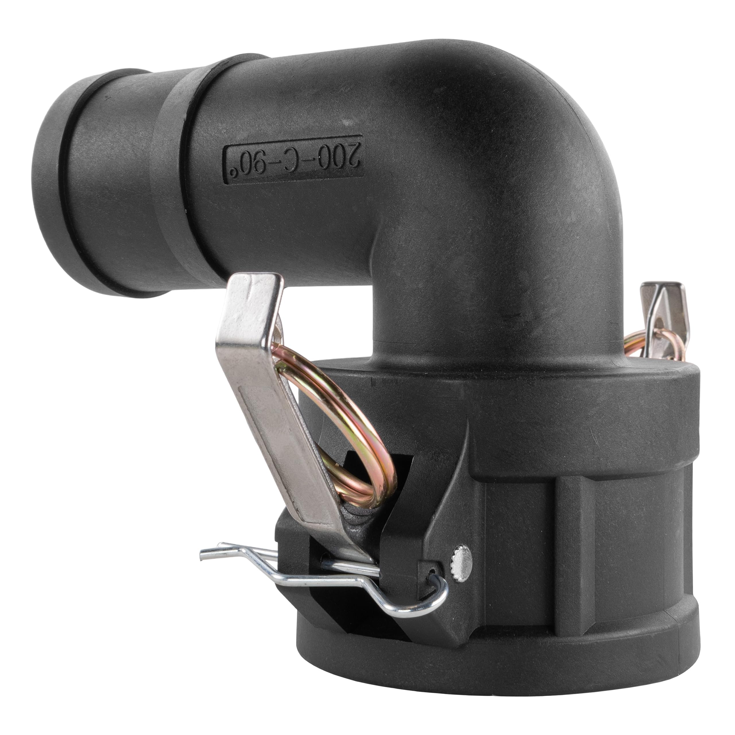 Cost Wise Camlock Layflat Hose Connector Elbows For Discharge/Dirty Water Pumps (1.5" Type C - 1.5" Barb)