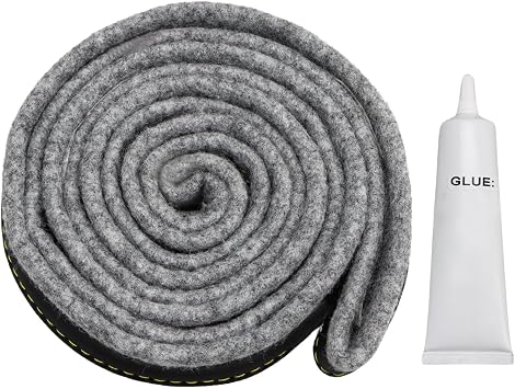 Dryer Drum Felt Gasket Seal Repair Replacement Kit Compatible with Samsung Dryer Replace# DC97-07618A