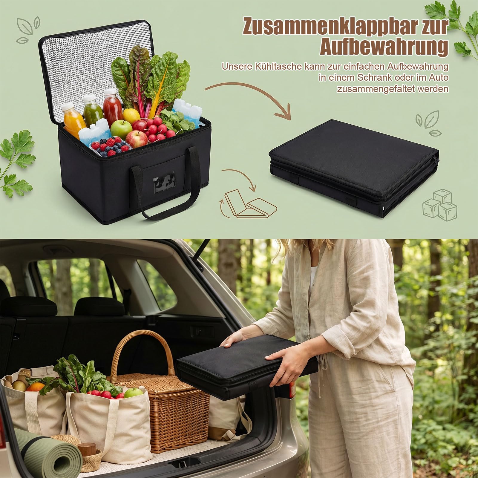 Kühltasche Faltbar