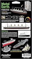 Vista 7 de Metal Earth Premium Series RMS Titanic Ship 3D Metal Model Kit Fascinations