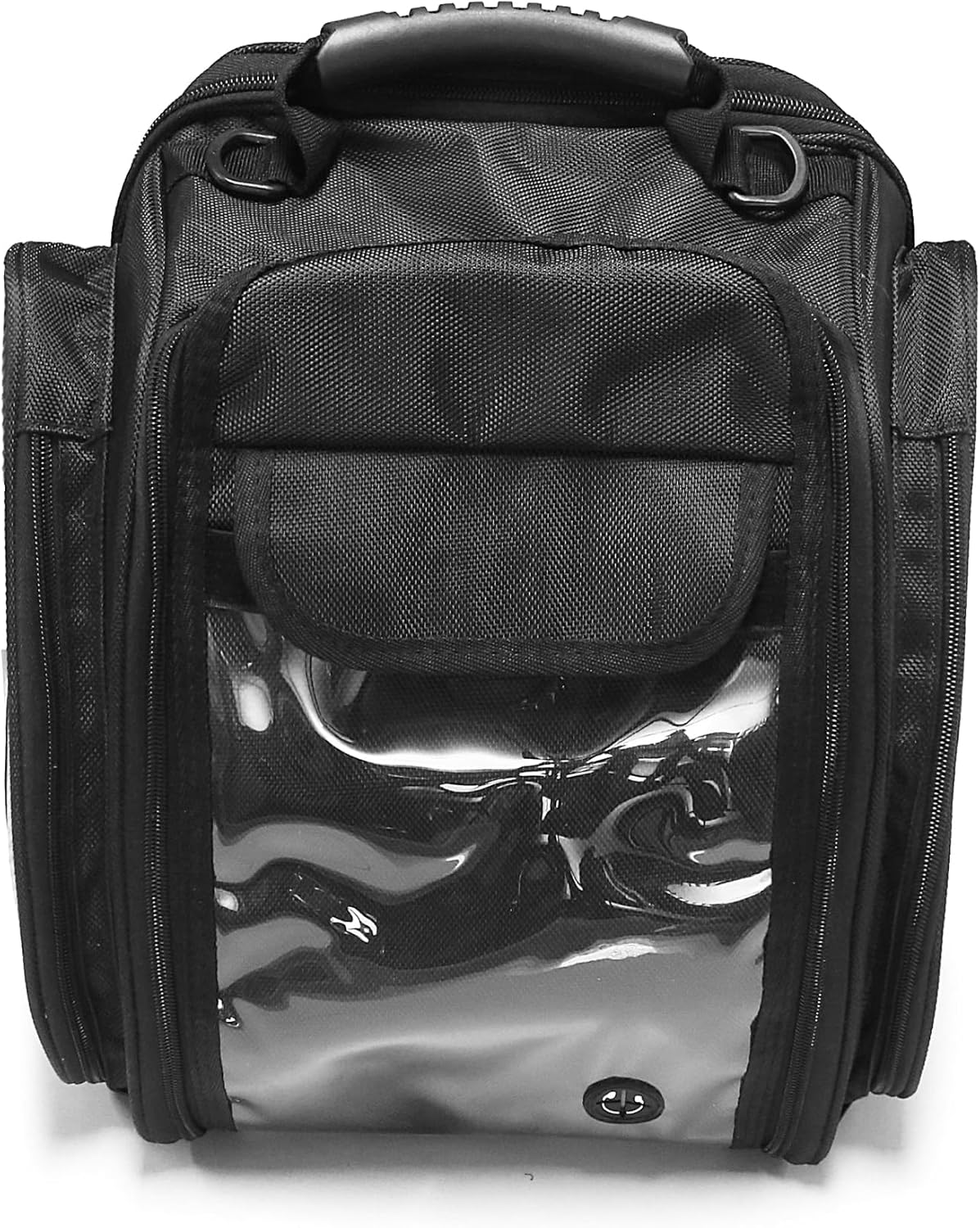 MZS Motorcycle Tank Bag, 19L-24L Expandable Strong Magnetic Gas Tank Bag, Dual Use Waterproof Motorbike Helmet Bag Luggage Storage Backpack fit Street Enduro Sport Adventure Cruiser Touring Bike