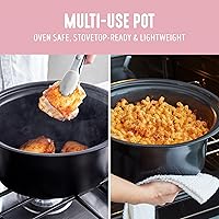 Vista 8 de GreenLife Olla Lenta de 6QT, Olla de Cerámica Antiadherente Libre de PFAS, Recipiente Interior Desmontable, Programable, Apta para Familia, Mantiene