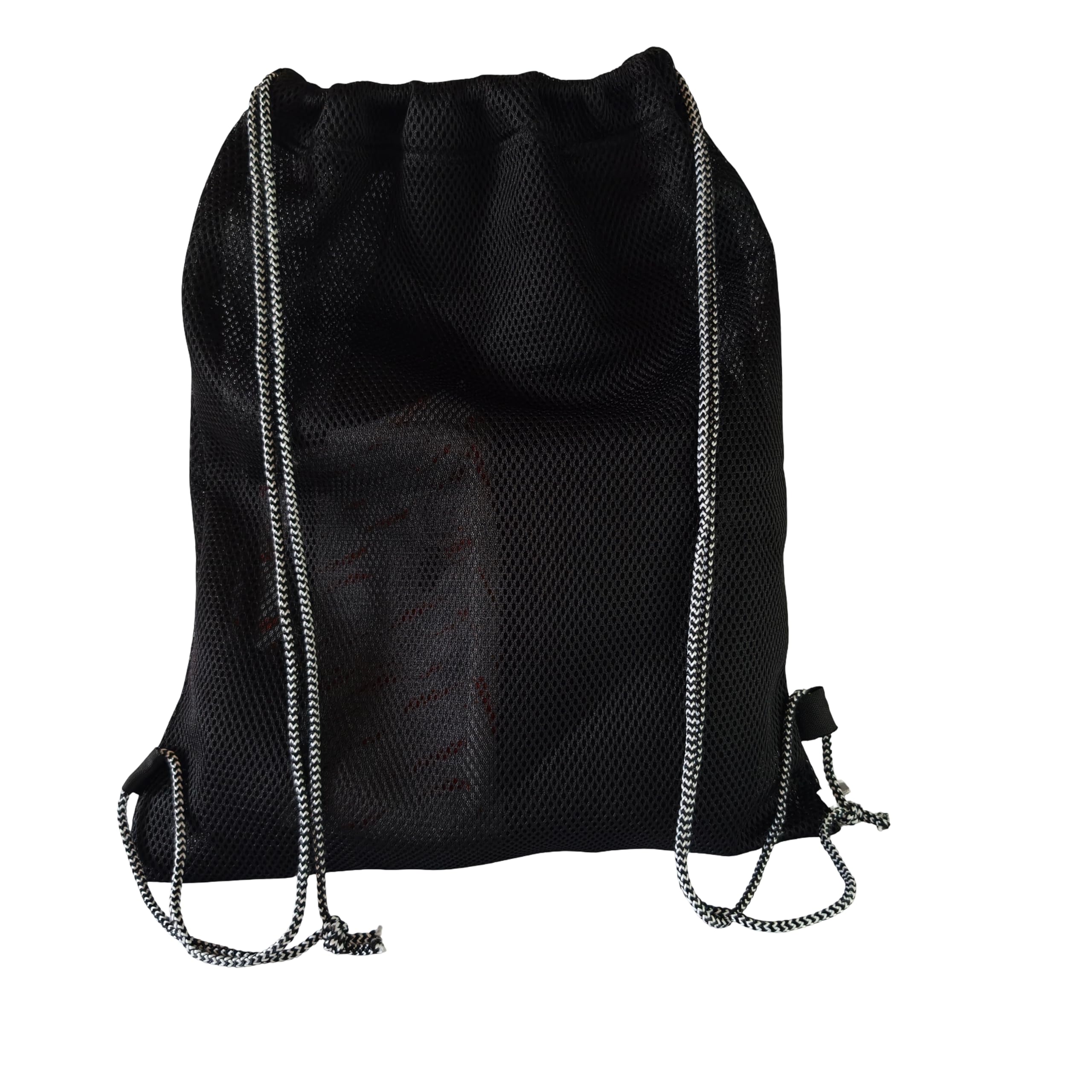 Multipurpose String Bag; Black Polyester Drawstring Pouch; Travel, Gym & Storage Organizer for Men, Women, Girls & Boys-image-29