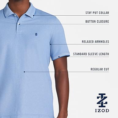 Short Solid Sleeve Polo Shirt 