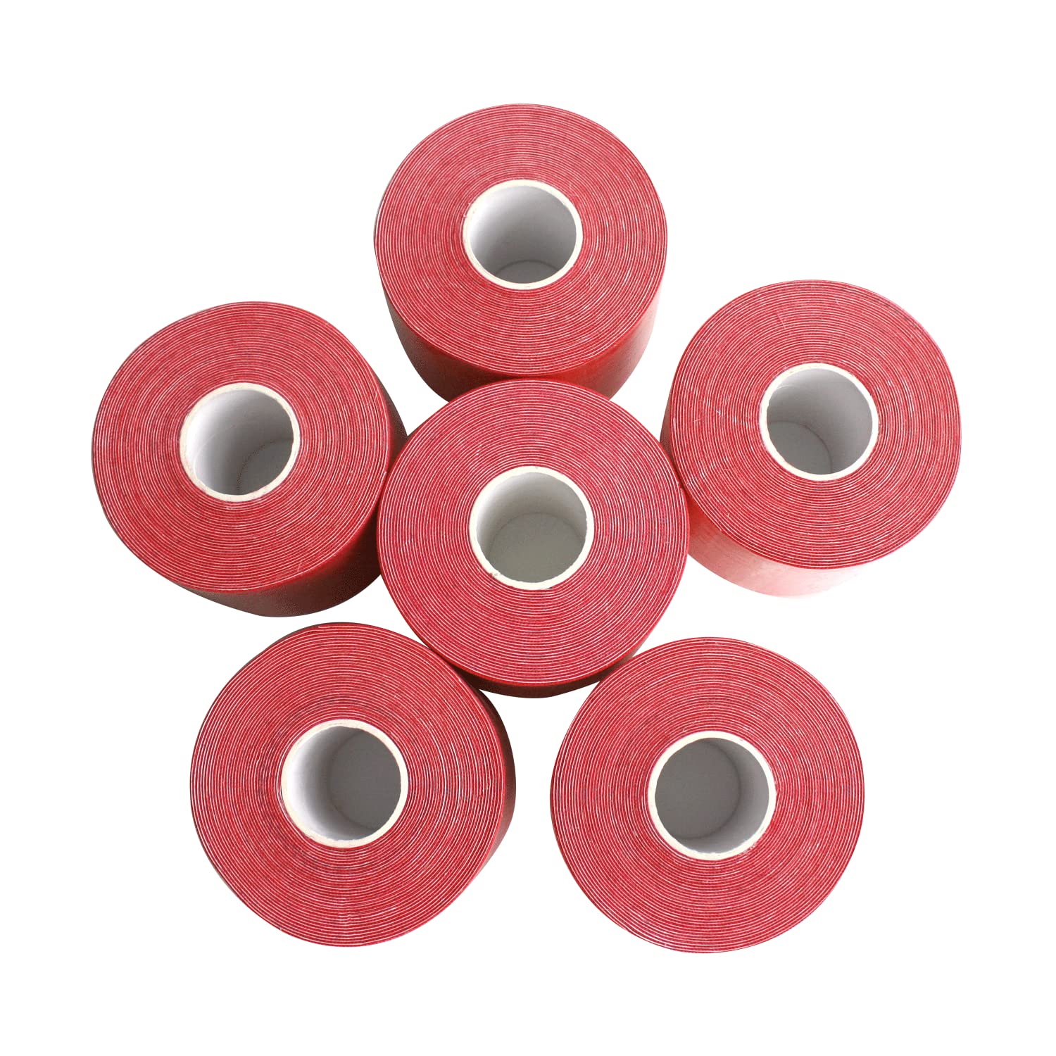 Kinesiology Tape Water Resistant Uncut Sports Tape - 6 Count 2 in x 16 5 ft - Professional