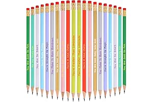 Zonon 20 pcs Personalized Pencils for Kids