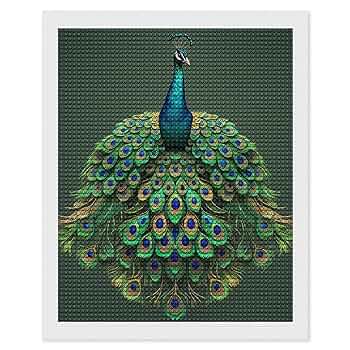 画材 Peacockesque Peacock - Paint by Numbers – Cheerful painting®