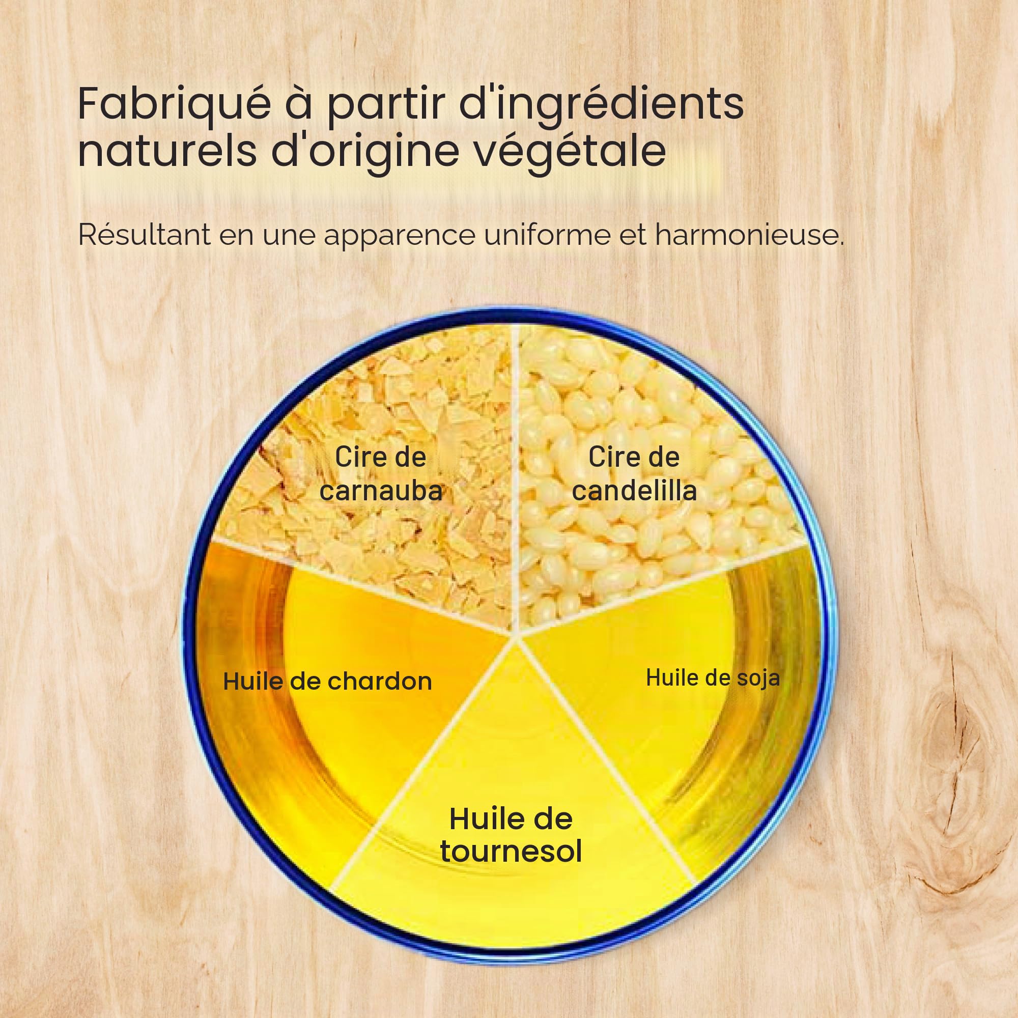 Osmo Huile de cire dure Color pour sols 3062, 0,750 l