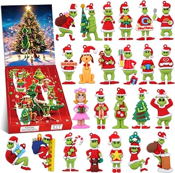 Christmas Advent Calendar 2026, Christmas Tree Ornaments Countdown Calendar