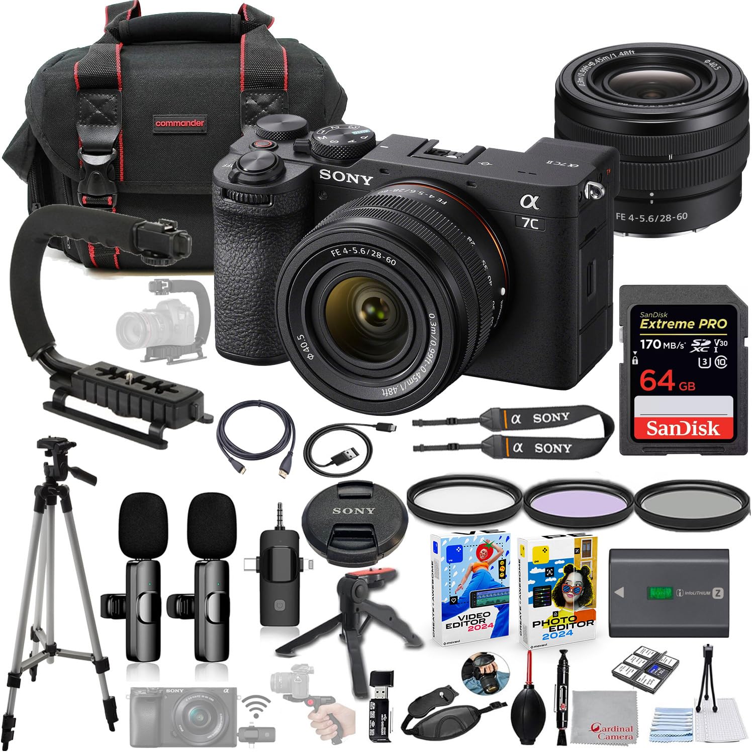 Amazon.com : Sony a7C II Mirrorless Camera with 28-60mm Lens