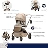 Sistema de viaje modular Maxi-Cosi Tana 360 giratorio, cochecito y silla de auto, Natural Heritage 5