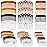24 Pieces French Hair Side Combs Set Plastic Twist Comb Hair Clip Combs Accessories for Girls Women (9/11 /23 Teeth Side)