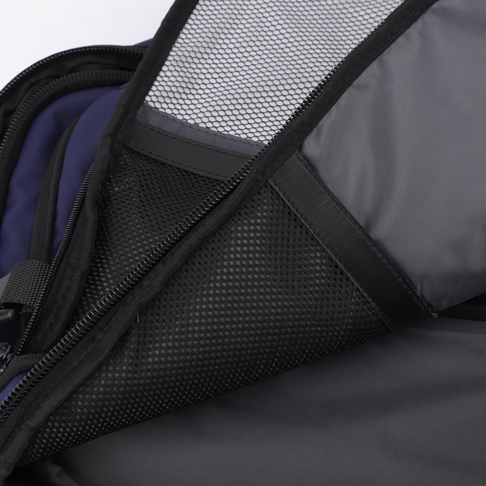 Brrnoo Zaino da Viaggio con Compressione Sottovuoto con Pompa Elettrica, Zaino da Trasporto Espandibile con Lucchetto TSA, per Laptop Impermeabile da 25 L a 60 L, Adatto per