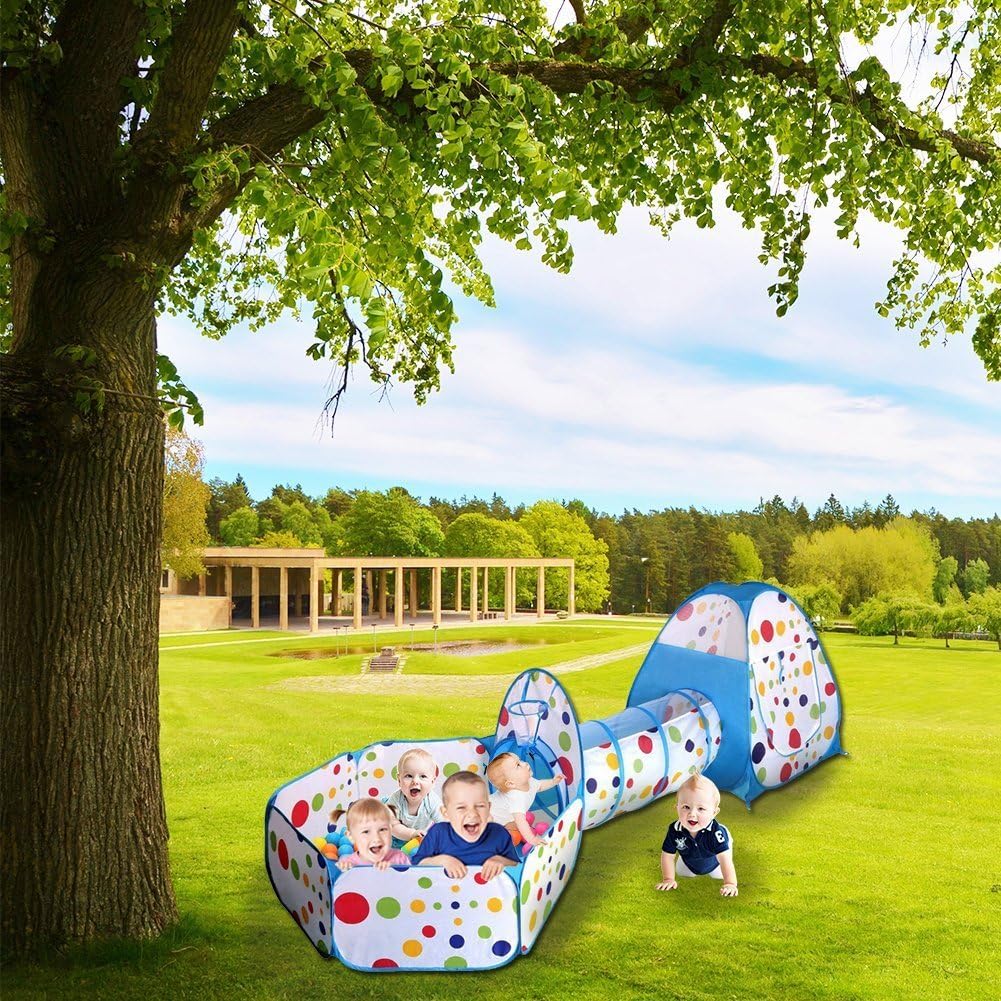 80% Off Discount INKERSCOOP Kids Play Tent with Tunnel Pop Up Tunnel Tent Set Kid’s Tent Children's Playhouse Game House Ball Pit Tent Toys with Basketball Hoop,3 in 1 Blue Tent Prefect Gift for Toddlers One-Day Sale: Up to 50% Off INKERSCOOP Kids Play Tent with Tunnel Pop Up Tunnel Tent Set Kid’s Tent Children's Playhouse Game House Ball Pit Tent Toys with Basketball Hoop,3 in 1 Blue Tent Prefect Gift for Toddlers