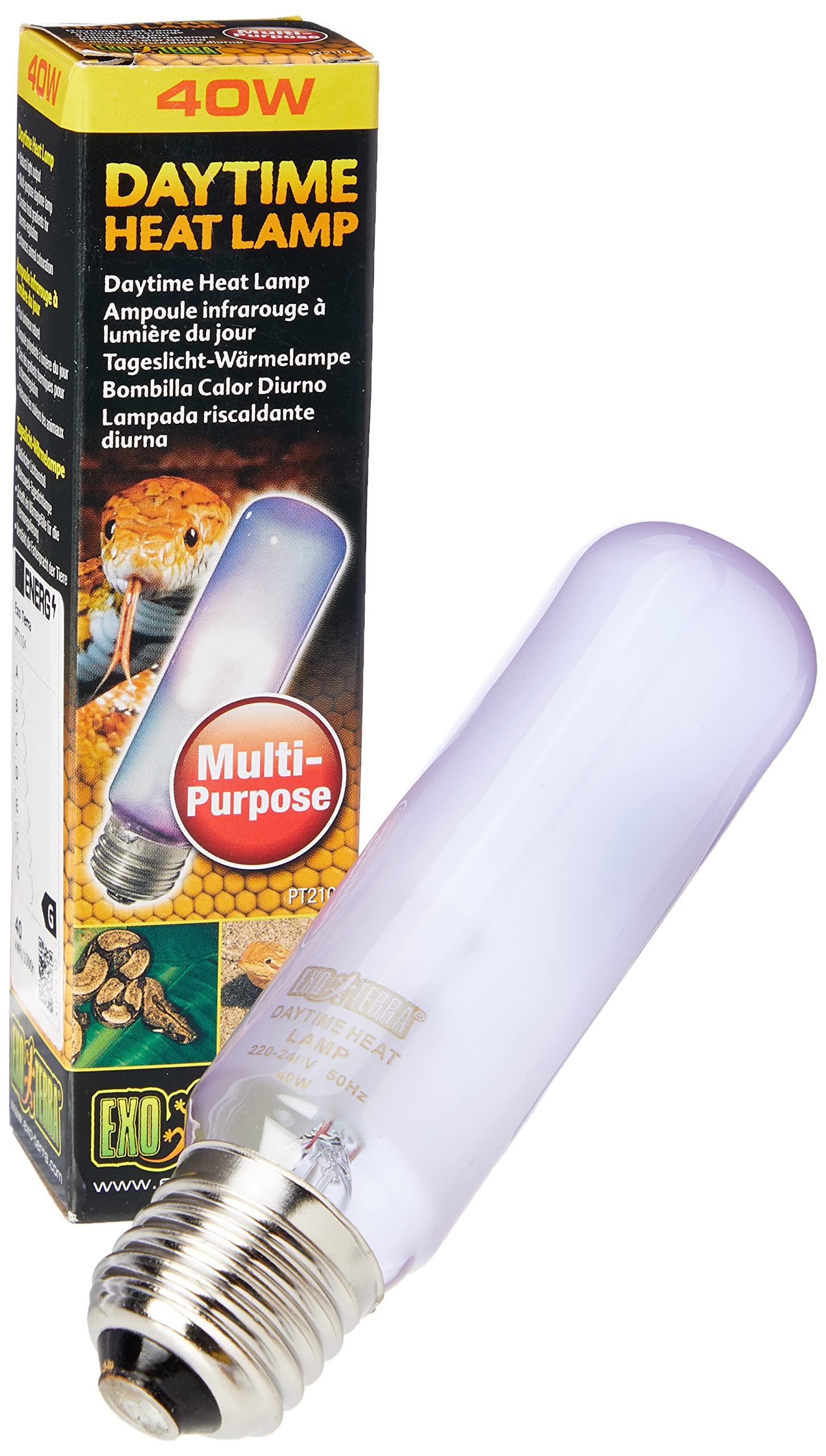 Exo Terra Daytime Heat Lamp 40 w (Pack of 2) - Image 2