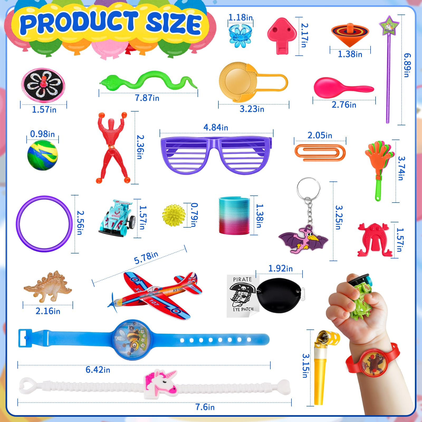 nicknack Jouet Pinata Anniversaire Garcon 300PCS, Jouets Assortiment pour Enfants Party Favors, Pinata Remplissage, Petits Cadeaux goodies Anniversaire Invités