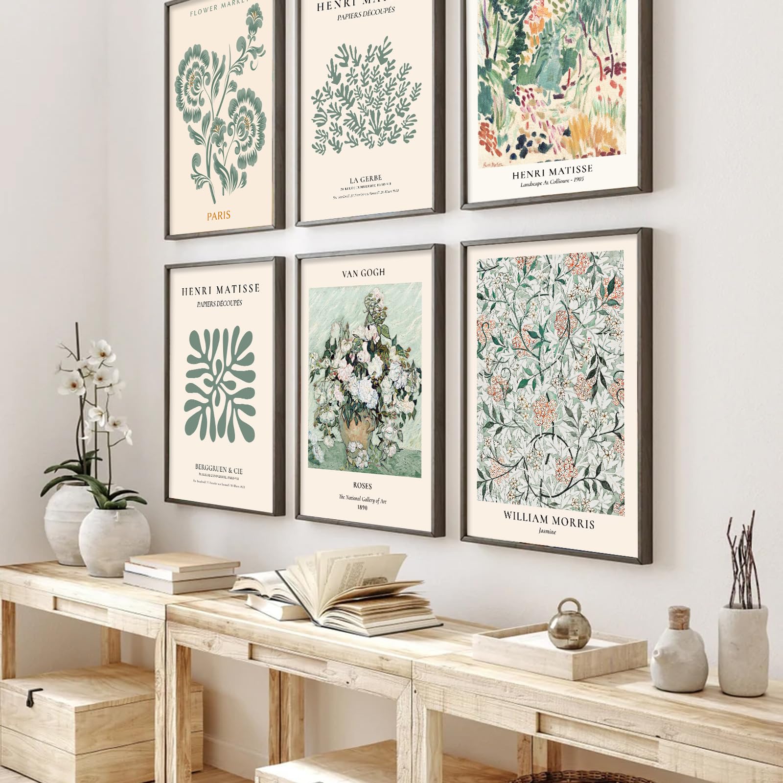 Orientalisches Wandbild Roter Mondkranich - Leinwanddruck Zen Deko Für Wohnzimmer