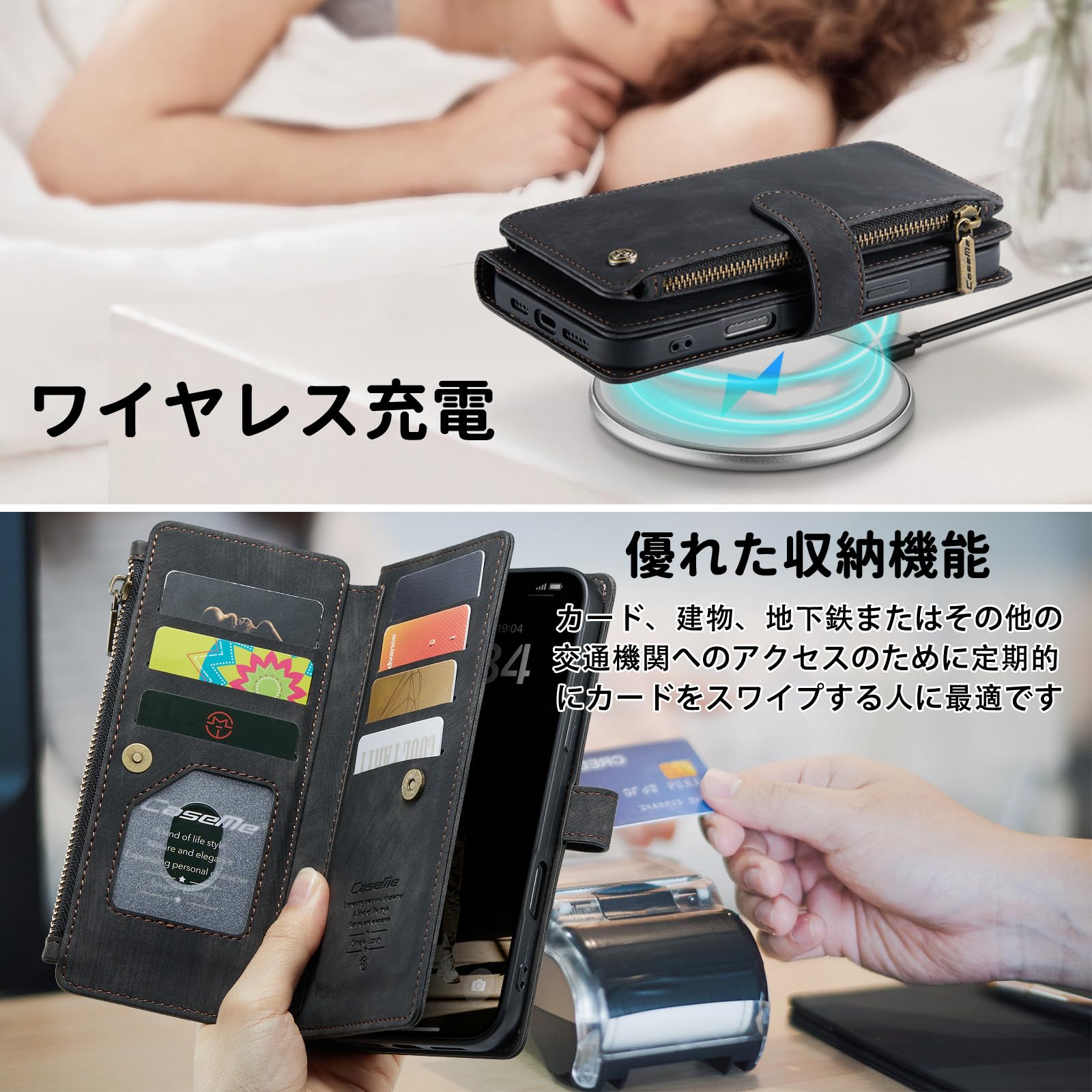 SeGinn iPhone 16 対応 ケース 手帳型 カバー PUレザー 多財布デザイン スタンド機能付き 磁気バックル付き カード収納 コイン収納  アイフォン 16 ケース 手帳型 大容 Amazon.co.jp: SeGinn iPhone 16 Plus 対応 ケース 手帳型 カバー  PUレザー 多財布デザイン スタンド ...