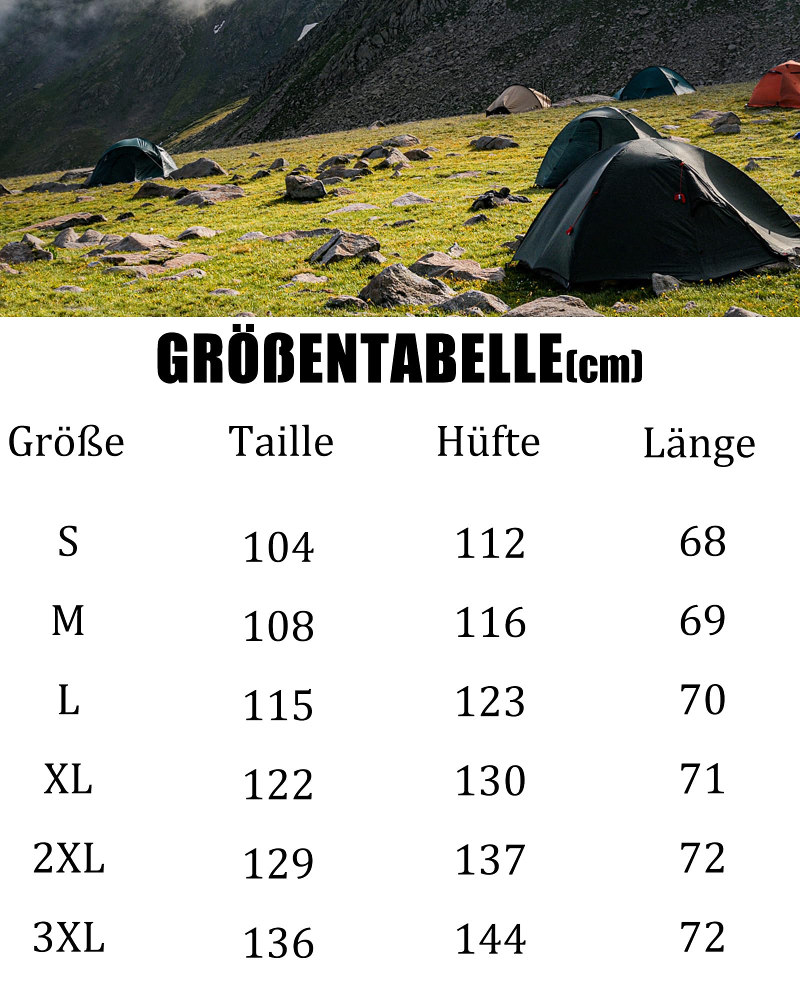 NANAMEEI Short 3/4 pour homme - Imperméable - Cargo - Pantalon de randonnée - Stretch - Pantalon de trekking - Pantalon d'été - Serren