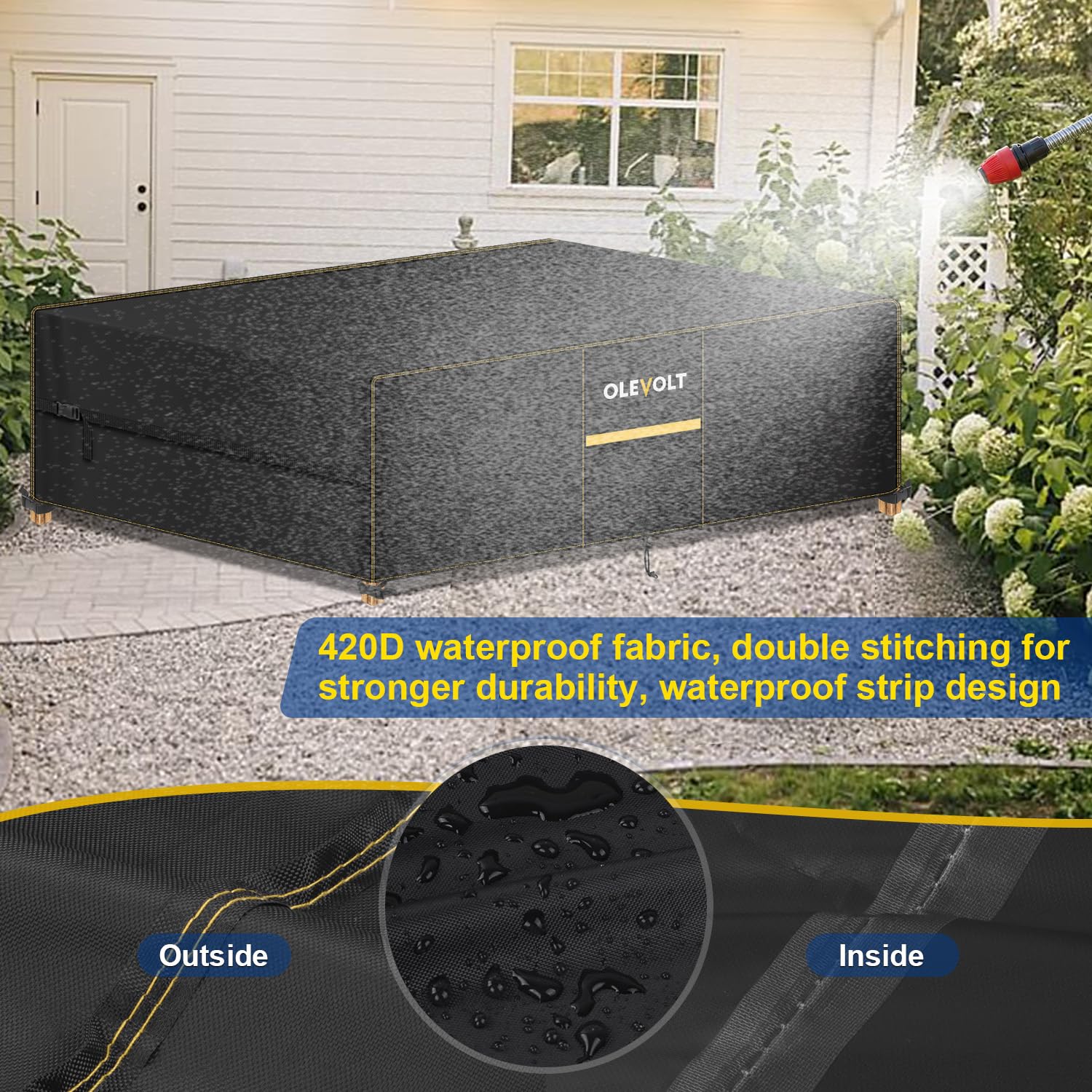 Funda para Muebles de Jardin Exterior Fundas Muebles Jardin