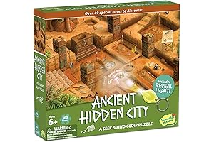 Peaceable Kingdom Seek & Find Glow Puzzle