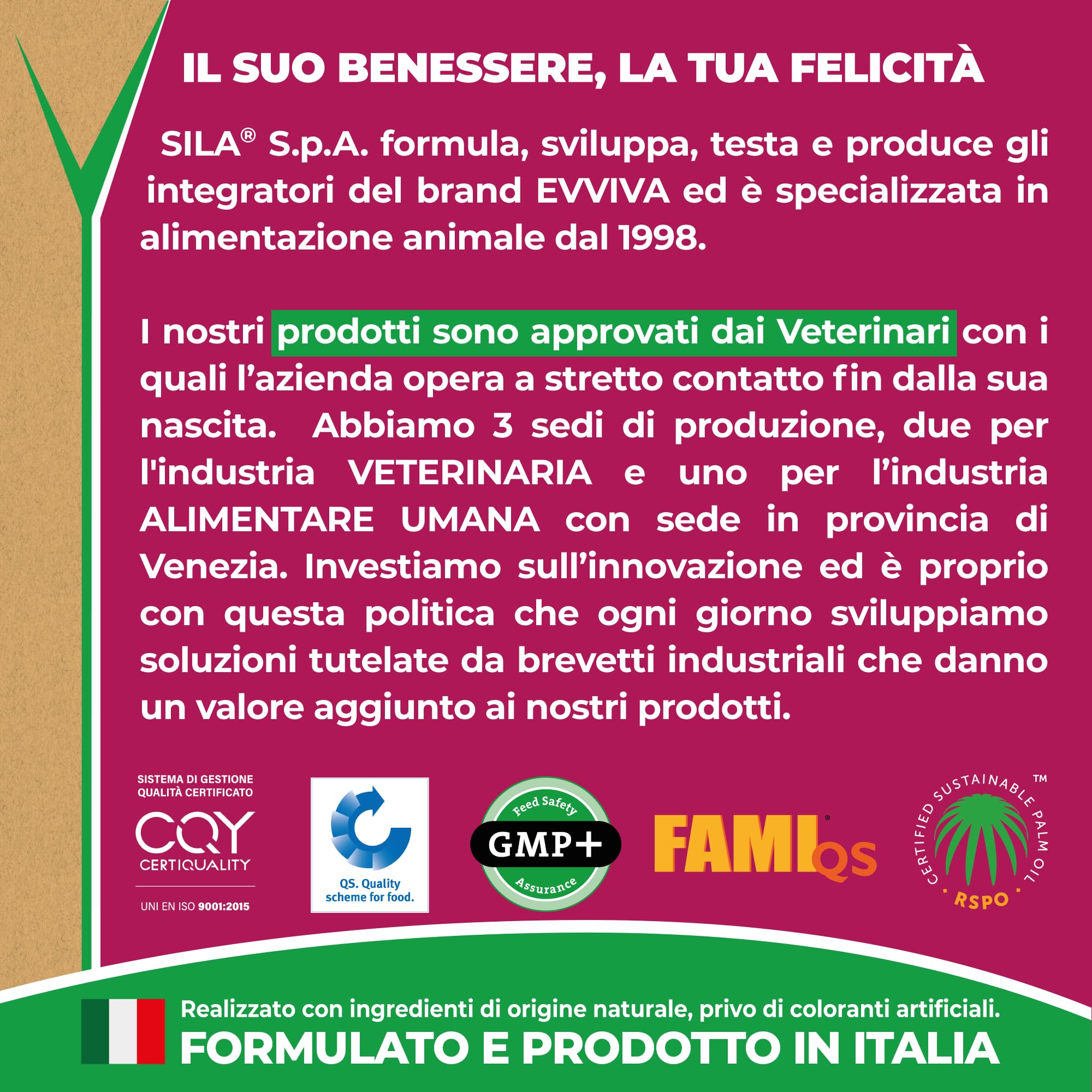 EVVIVA Entero Appetite | Probiotici per Cani a base di Sodio Butirrato per l’Equilibrio della Flora Batterica e il Benessere Intestinale, Integratore per cani efficace soluzione per la Diarrea Cane