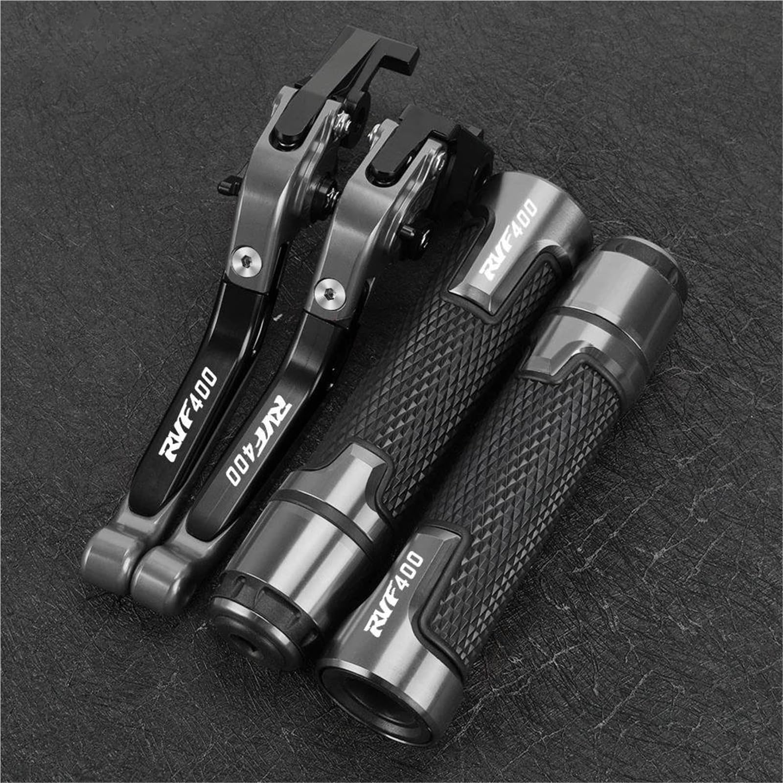 Gquikgw Black5 Replace Brake Clutch Levers Motorcycle Parts Handles Adjustable Folding Extendable For Rvf400 Nc35 Rvf 400 1994-1996(Black5)