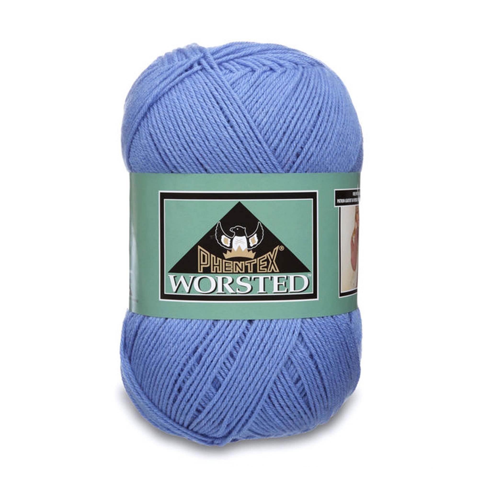 Phentex Worsted Yarn, 14 Ounce, True Denim, Single Ball