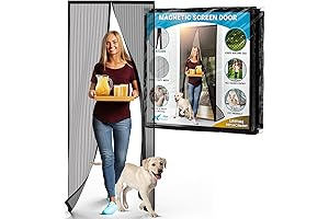 FLUX Magnetic Screen Door: Enjoy Unhindered Access and Pest Protection