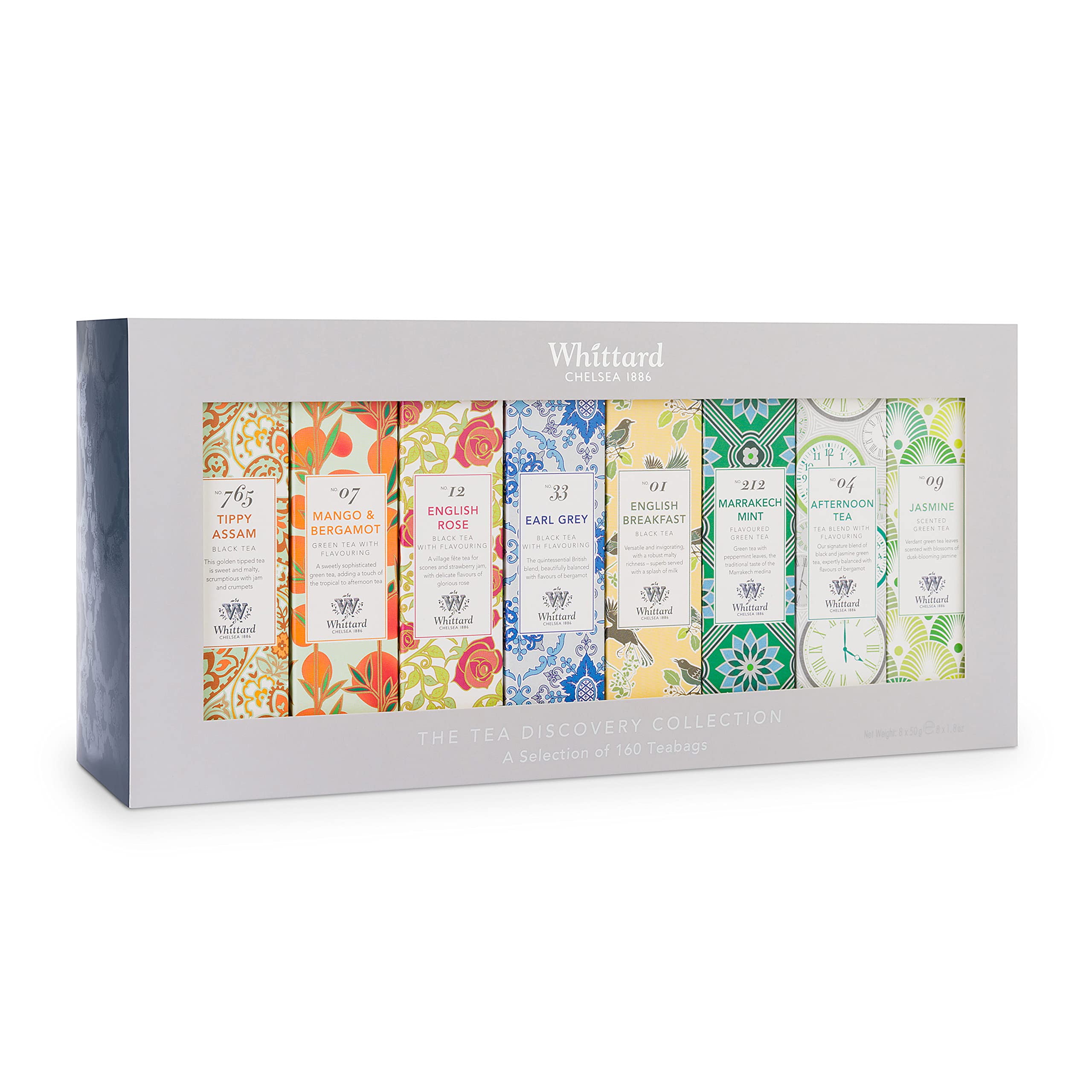 Whittard of Chelsea The Tea Discovery Collection (New Flavors) Gift