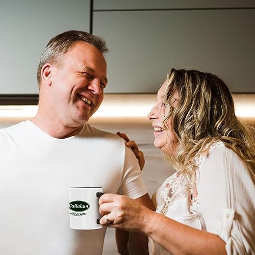 Vista 26 de 3dRose Callahan Auto Parts - Taza de cerámica, 15 onzas Blanco