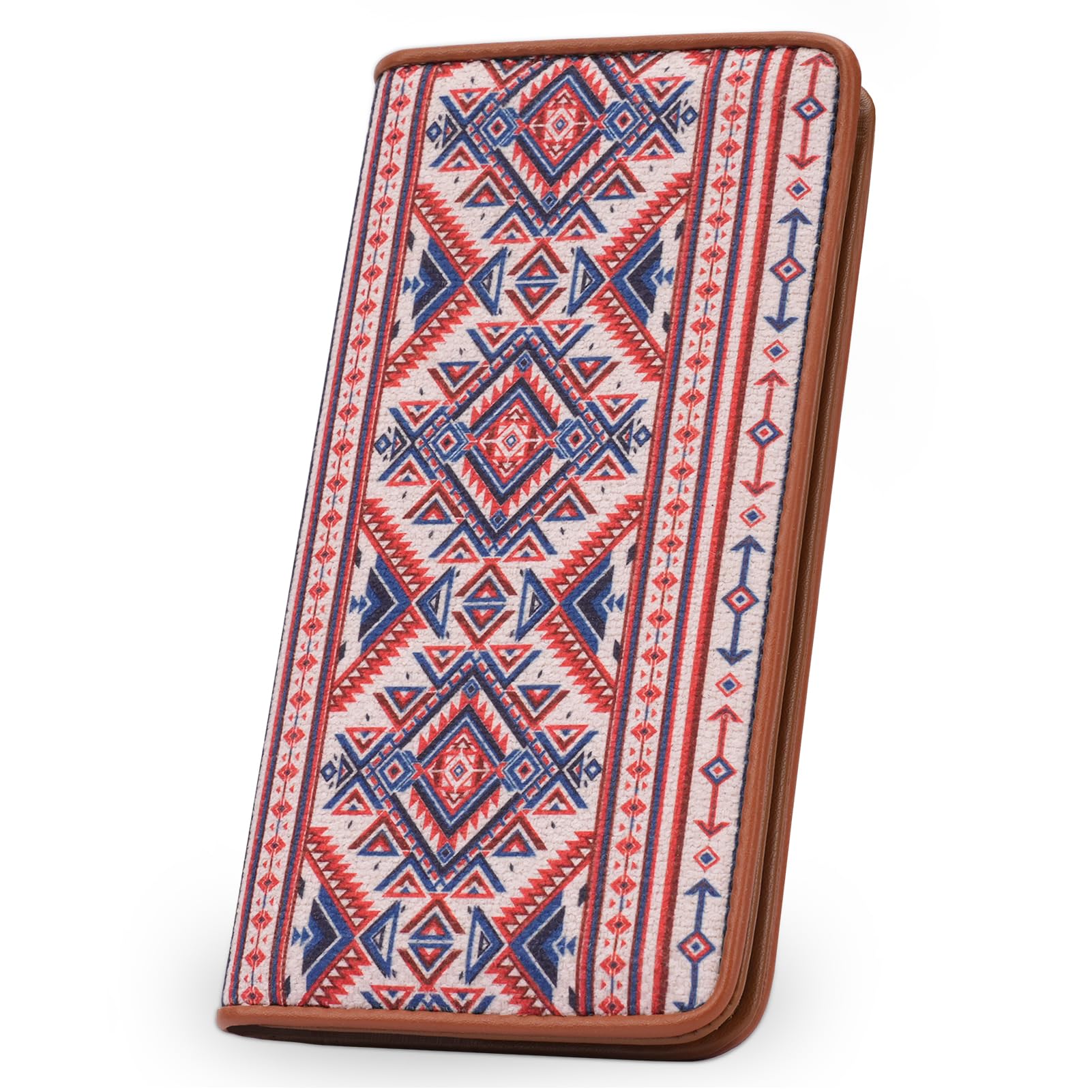 MEITRUE Ultra Slim Thin Leather Wallet Women RFID Blocking Credit Card Holder Bifold Long Ladies Billfold Wallet