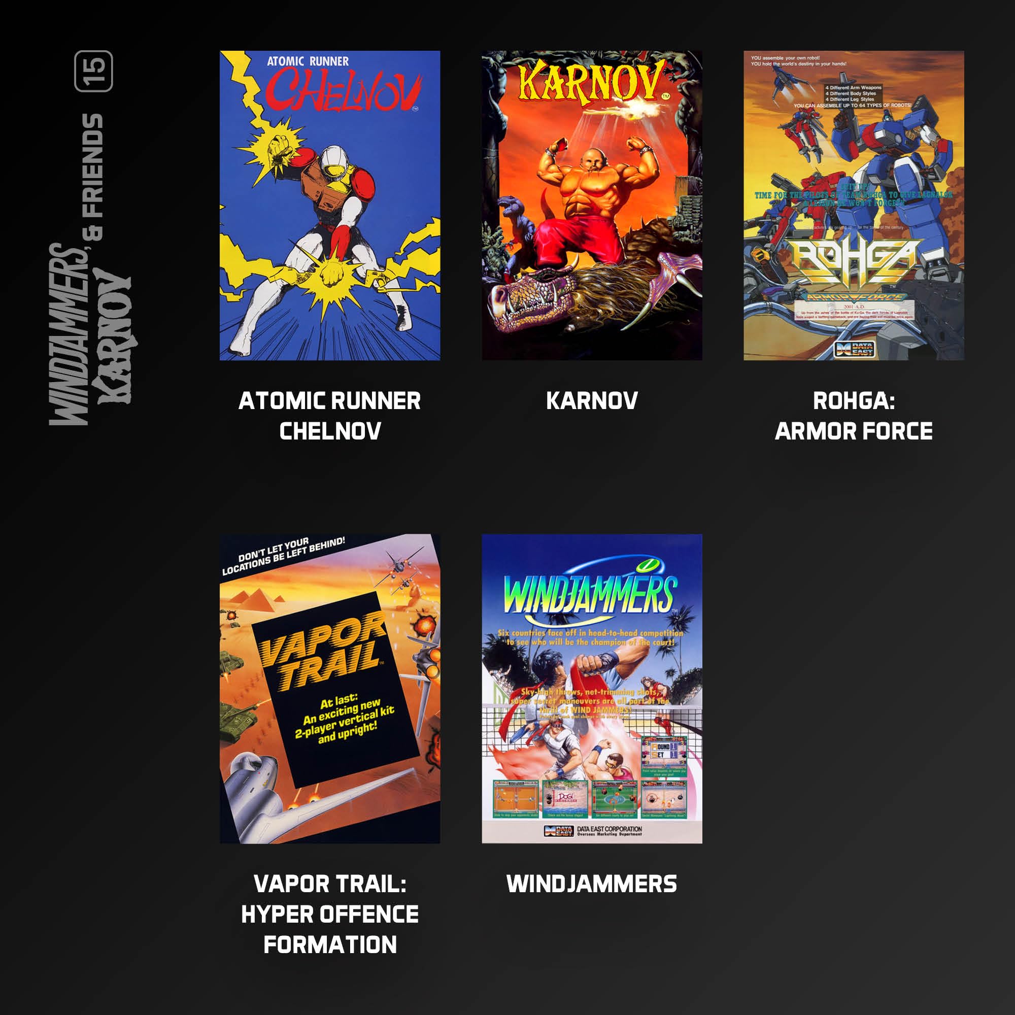 Windjammers, Karnov & Friends