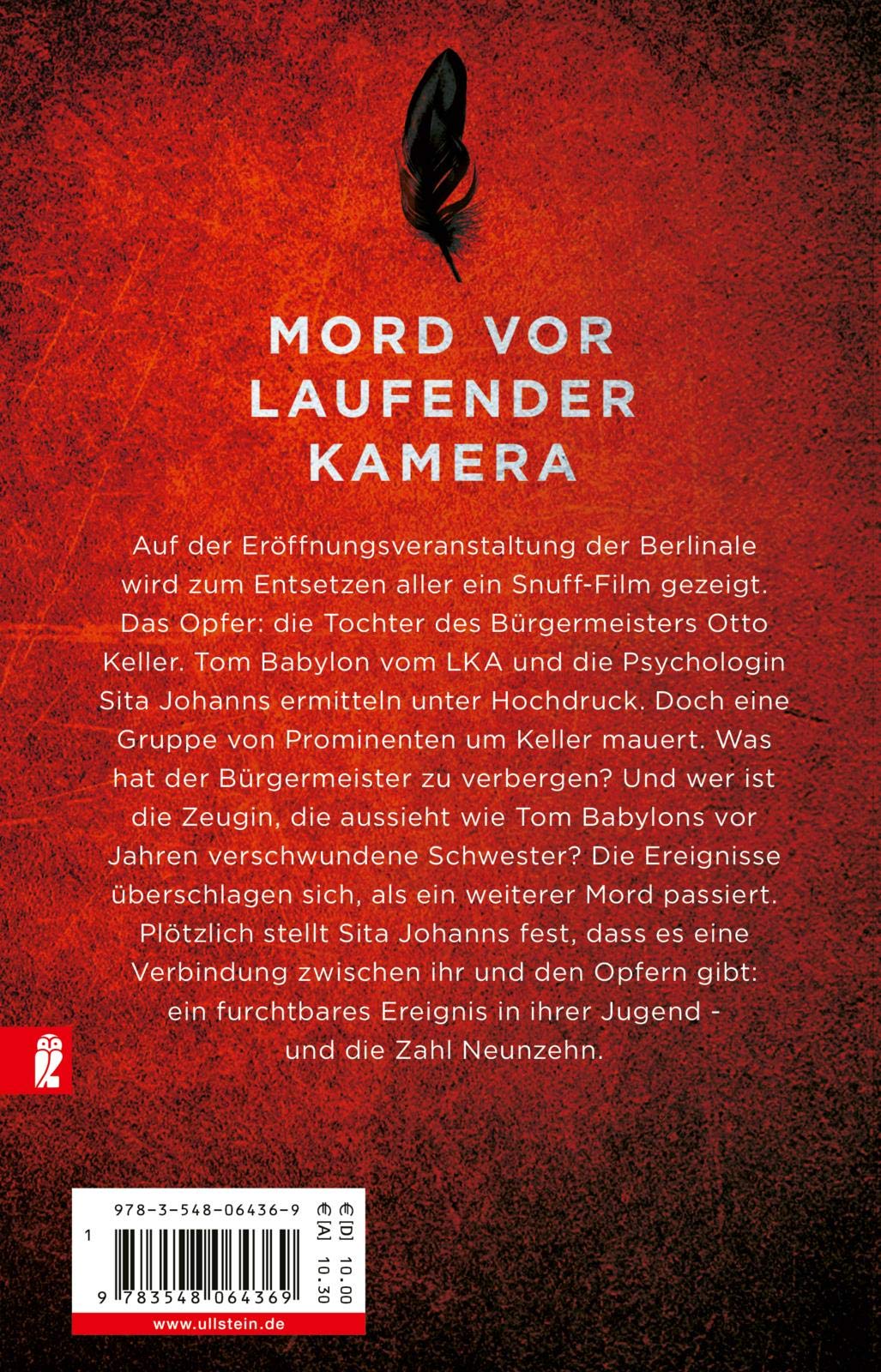 Zimmer 19: Thriller | Der zweite Band der Tom Babylon-Bestseller-Serie.: 2
