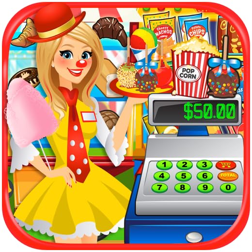 Fair Food Supermarket Simulator - Kids Prize Claw, Dessert Food & Carnival Games FREE