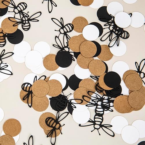 Miniatura 3 de Confeti de abejorro - Decoraciones de fiesta temática de abejas para baby shower, cumpleaños (200 unidades)